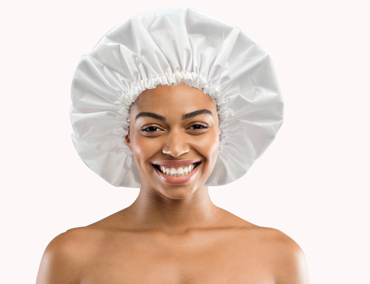 Reusable Shower Cap (Only  White)